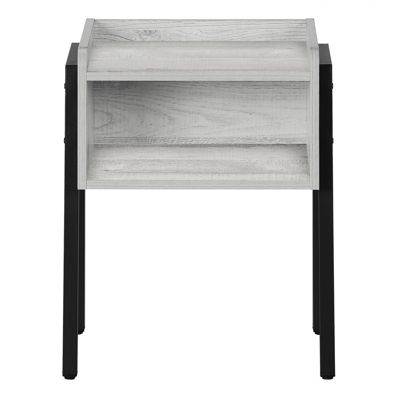Table de chevet élégante, table de chevet, table d'appoint, table d'appoint contemporaine pour la maison, Gris