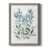 Toile avec cadre gris