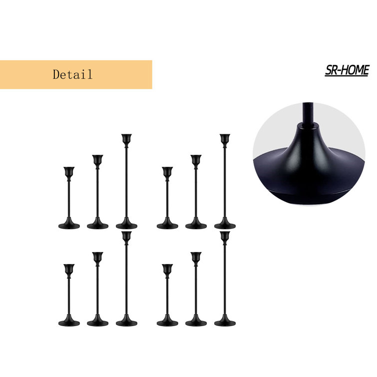 SR-HOME Metal Candlestick