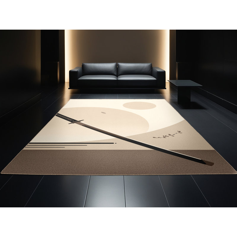Tapis moelleux doux moelleux Athanas Seppuku Ritual, 8 x 10