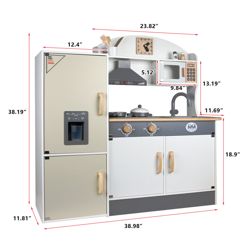 Kid Play Kitchen Set