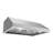 Streamline 30 In. T-1711-1-CL Anfo Convertible Undermount 406 CFM Range Hood In Brushed Stainless Steel With Baffle Filters, Push Button Control, LED Lights