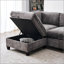 Canapé modulaire spacieux, recouvert de tissu chenille doux, idéal pour le confort et le style dans les salons-1683652205