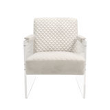 Tribecca 24" Wide Velvet Armchair