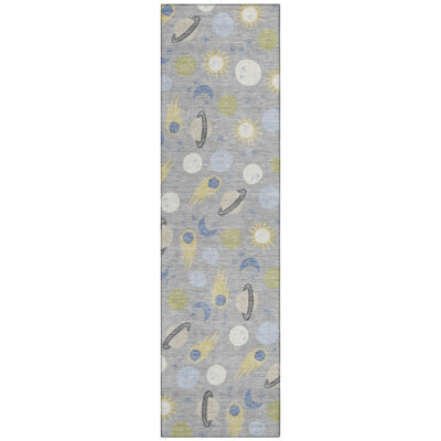Machine Washable Indoor/Outdoor Chantille ACN2581 Kids Rug
