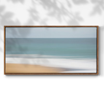 Santa Cruz- Framed Gallery Wrapped Canvas -Ready to Hang