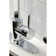 Kingston Brass Concord Single-Handle Deck Mount Kitchen Faucet with Brass Sprayer and Deck Plate