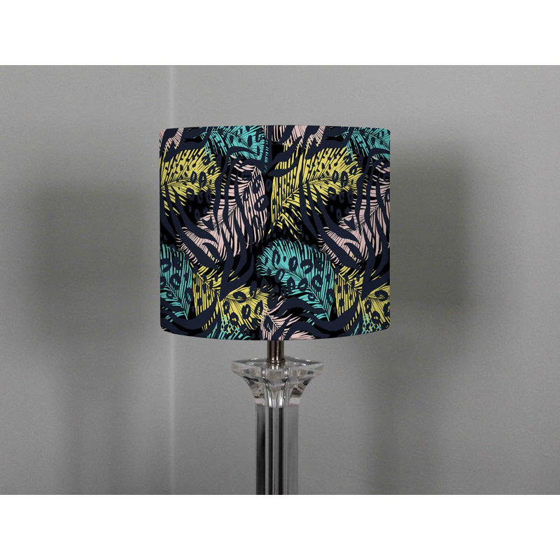 Cotton Drum Pendant Shade ( Uno ), 25cm H x 40cm W x 40cm D