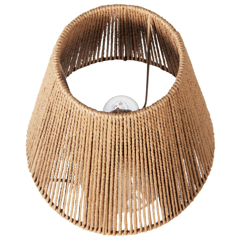 Charisse Brown Table Lamp, Beige