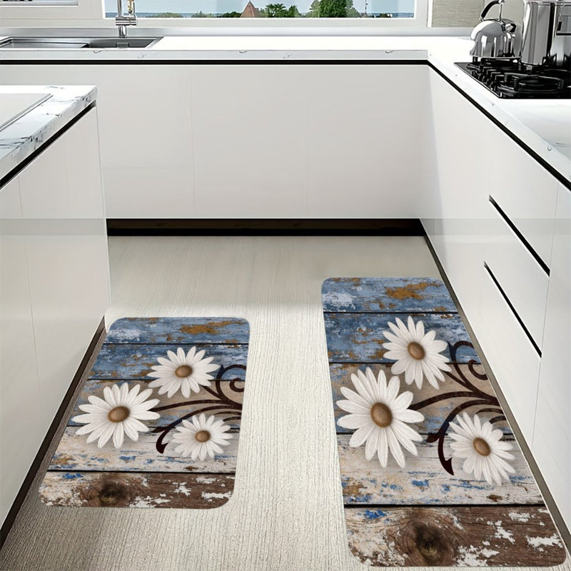 Tapis de cuisine 2 pièces Daisy