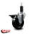 Phenolic Swivel Expanding Stem Caster with Brake SCC PLB 4" x 1-1/4"