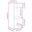 Adamsdale 34cm W Bookcase-1727667864-1725601779