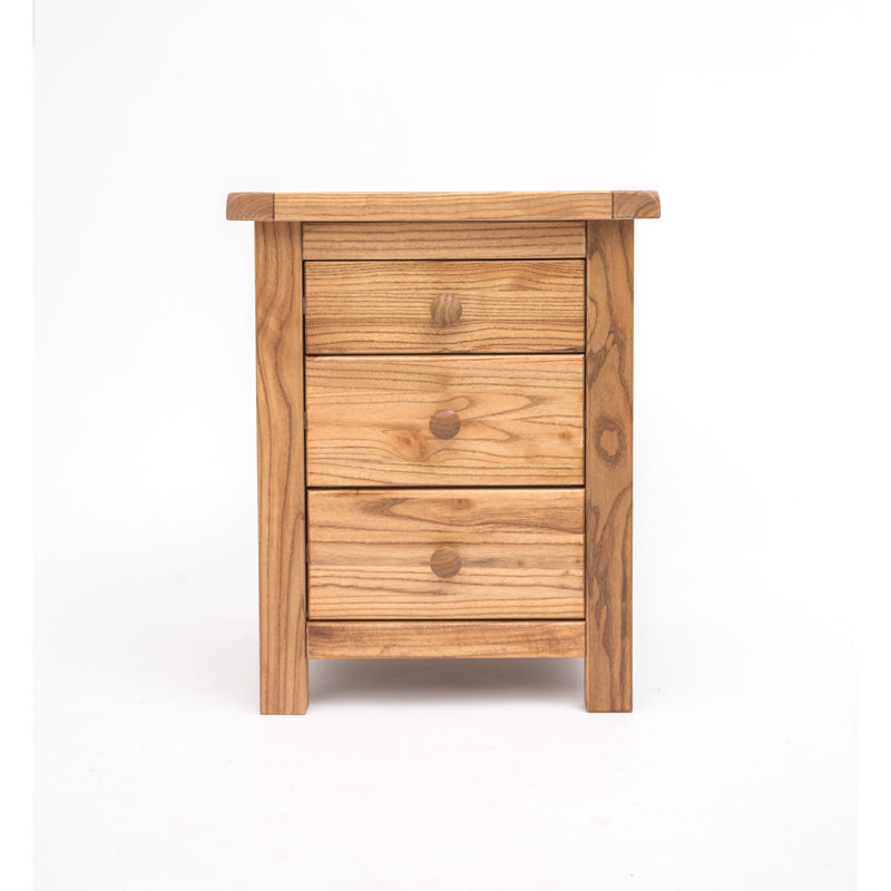 Roca 45cm W Solid + Manufactured Wood Bedside Table