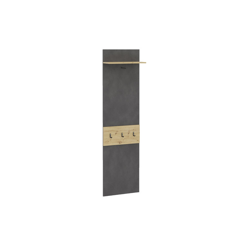 Sasu Wall 3 - Hook Wall Mounted Coat Rack