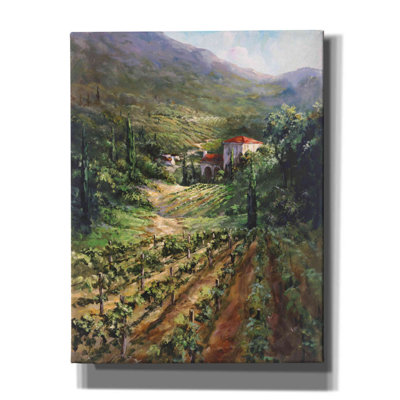 Epic Graffiti 'Tuscany Vineyard' By Art Fronckowia " Tuscany Vineyard " by Art Fronckowiak Painting Print