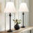 10.6''H x 13.4''W Linen Bell Lamp Shade (Spider)-Set of 2-1635701269-1635701270