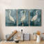 Simple Egret I - Ensemble de 3 toiles tendues-410558368