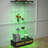 Modern Glass Display Cabinet With Large Drawers-1451932909