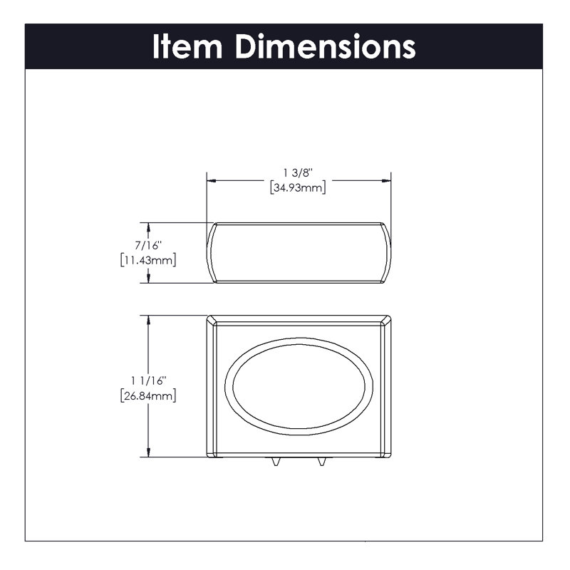 Ingot Square Knob, Satin Nickel