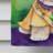 Double Sided 40'' H x 28'' W Polyester Mardi Gras House Flag