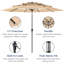 Parasol de patio à 3 niveaux-130904403