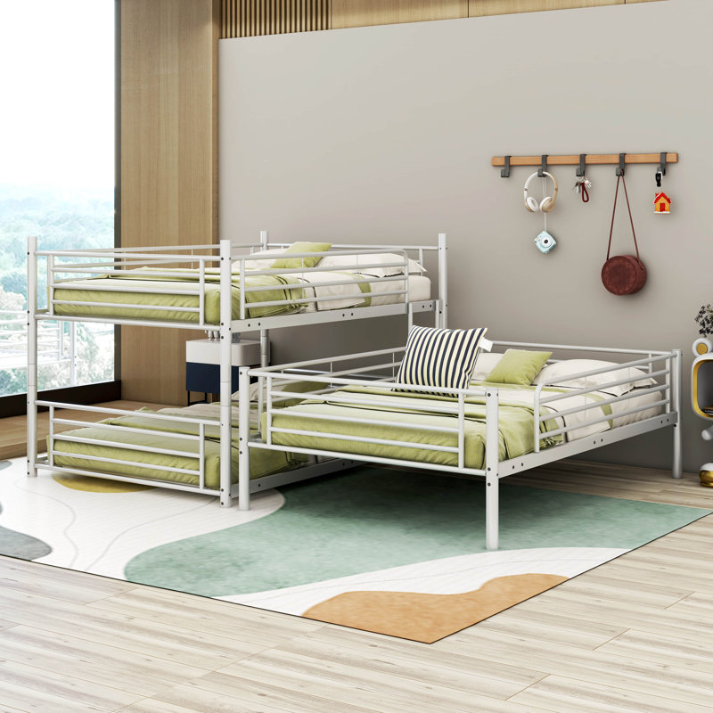 Lit double pour enfant Don, Blanc