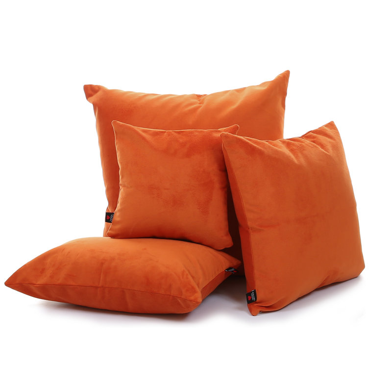 Moey Square Cushion, 55 x 55cm, Orange