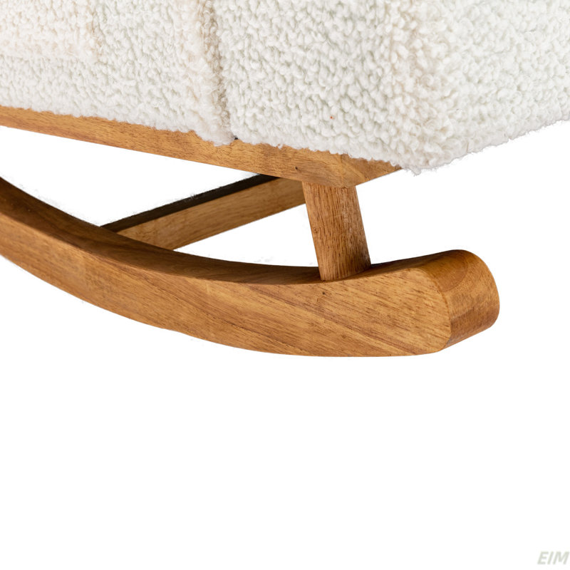 Fauteuil berçant confortable Living (chaise berçante)