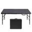 Table pliable réglable 49,2 po
