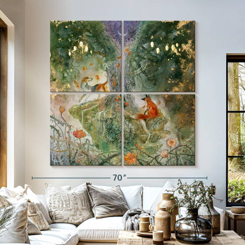 Kelan The Strands That Bind, 57" H x 57" W