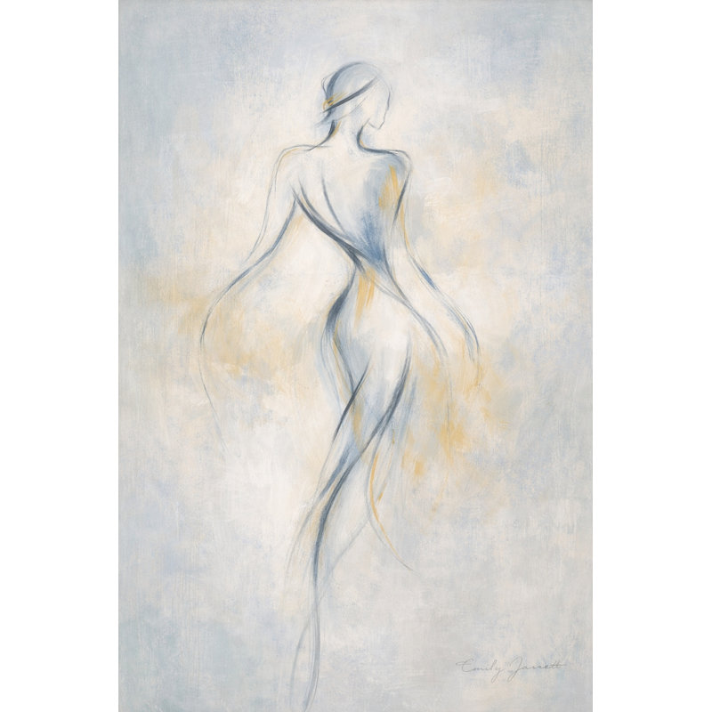 «Silent Sky», art mural sur toile tendue, L 12 po x H 16 po x P 1 po