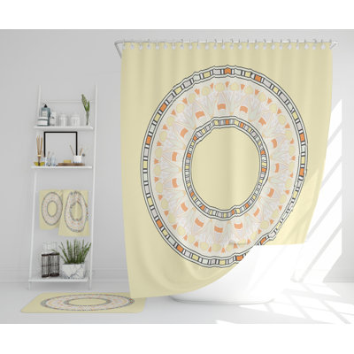 Nollan Polyester Shower Curtain Set