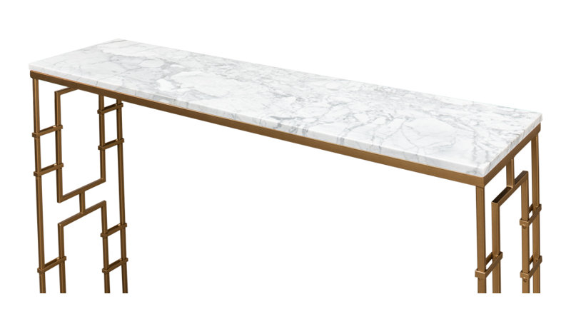 48'' W Marble Console Table