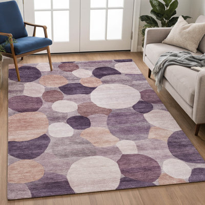 Tapis à pois Premium lavable à la machine AMF2375 Mayfield