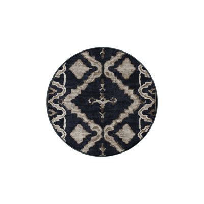 Machine Washable Gray Area Rug