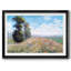 «Meadow with Poplars», 1875, reproduction d'art encadrée-847620741-847620740