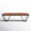 Darrow Leather Bench-647239485