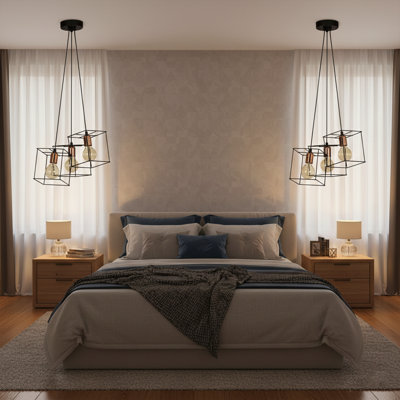 Lindenberg 3-Light Geometric Pendant