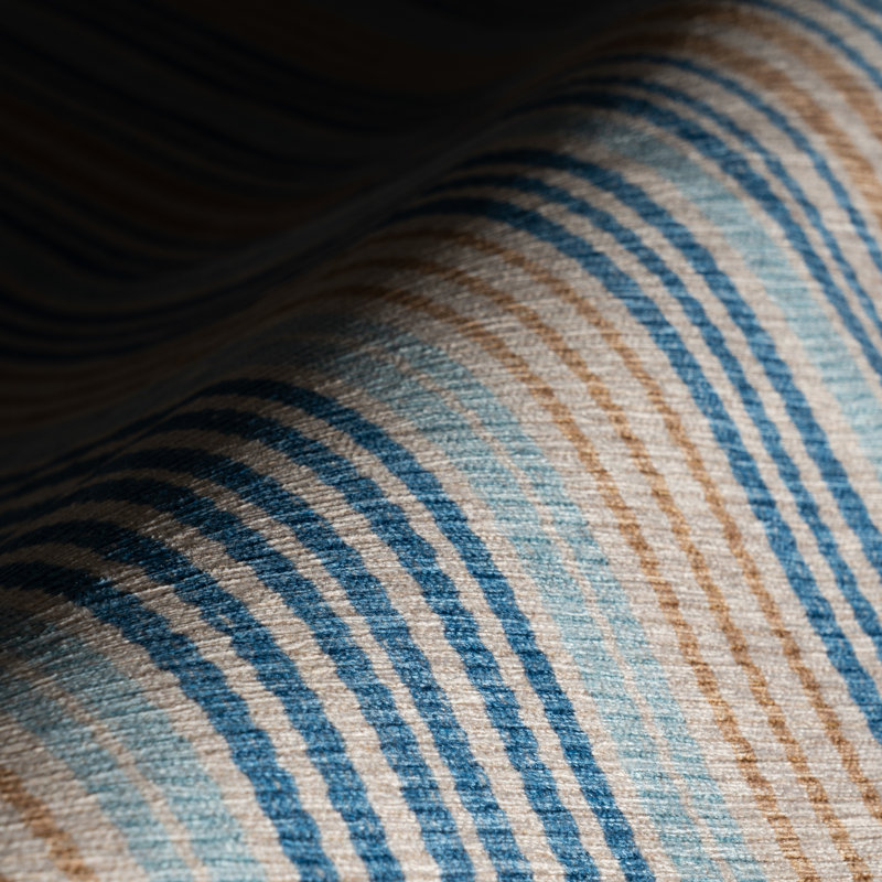 Tyne Coastal Striped Machine Washable Rug, Rectangle 7'6" x 9'6"