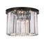 Plafonnier encastré cylindrique de style lustre à 6 lumières de 20 po Yazmin-27969413-27969415