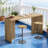 Elegant Wood Kitchen Table,Coffee Table,Rectangular Dining Table