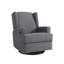 Fauteuil inclinable et oscillant rembourré classique-1406458709