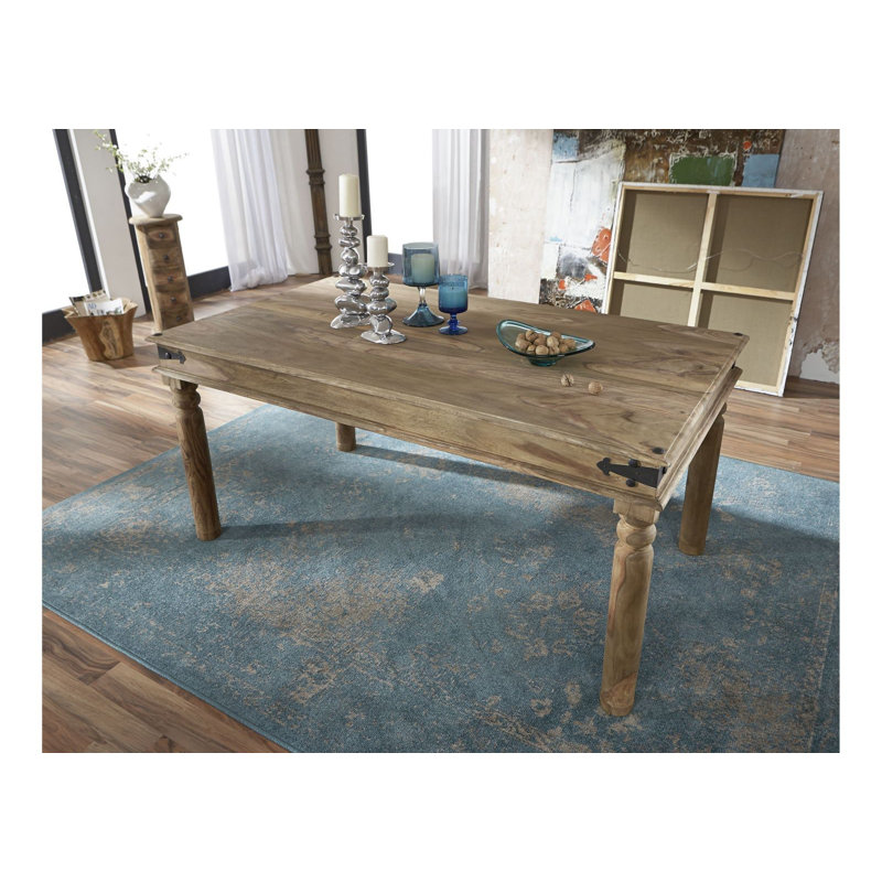 Leeds Solid Wood Dining Table, H76 x L120 x W90cm