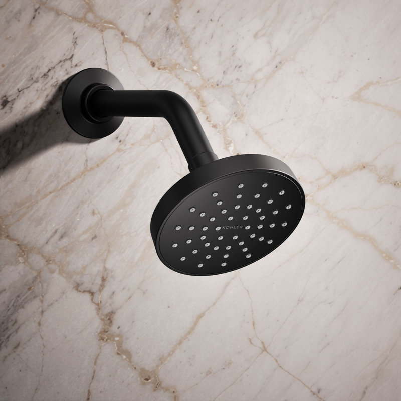 Elate Single-Function Showerhead, 1.75 Gpm, Matte Black