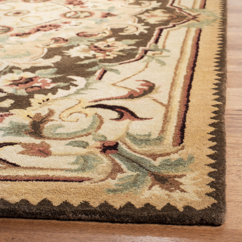 Tapis oriental en laine touffeté à la main Bedgood, Rectangulaire 3 pi x 5 pi