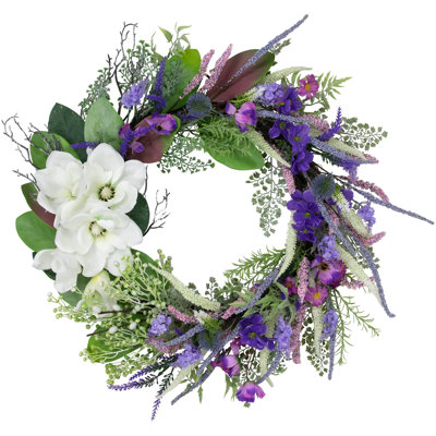 24 " Mixed Greenery Polyester Wreath