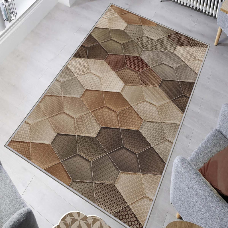 Manda Geometric 50cm X 80cm Area Rug