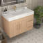 Ensemble de meuble-lavabo simple mural 35,4 "-98420033