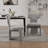 22.05" Wide Modern Upholstered Chenille Accent Dining Chair With Rubberwood Legs-1272880740