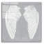 Art mural en verre «Wings 1 On Grey Fl Flip» par James Wiens-489542802